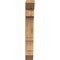 Ekena Millwork Balboa Slat Smooth Bracket, Western Red Cedar, 3 1/2"W x 14"D x 26"H BKT04X14X26BOA06SWR - alternate 3